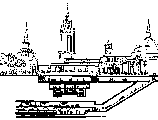Схема развития подземных коммуникаций на Комсомольской площади в Москве.