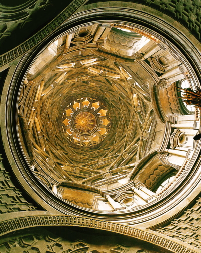 Г. Гварини. Купол собора Сан Синдоне в Турине. Фрагмент. 1668 — 1694
