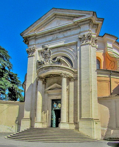 Л. Бернини. Церковь Сант Андреа аль Квиринале в Риме. 1653 — 1658