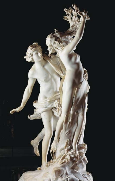 Л. Бернини. Аполлон и Дафна. Мрамор. 1622 — 1625